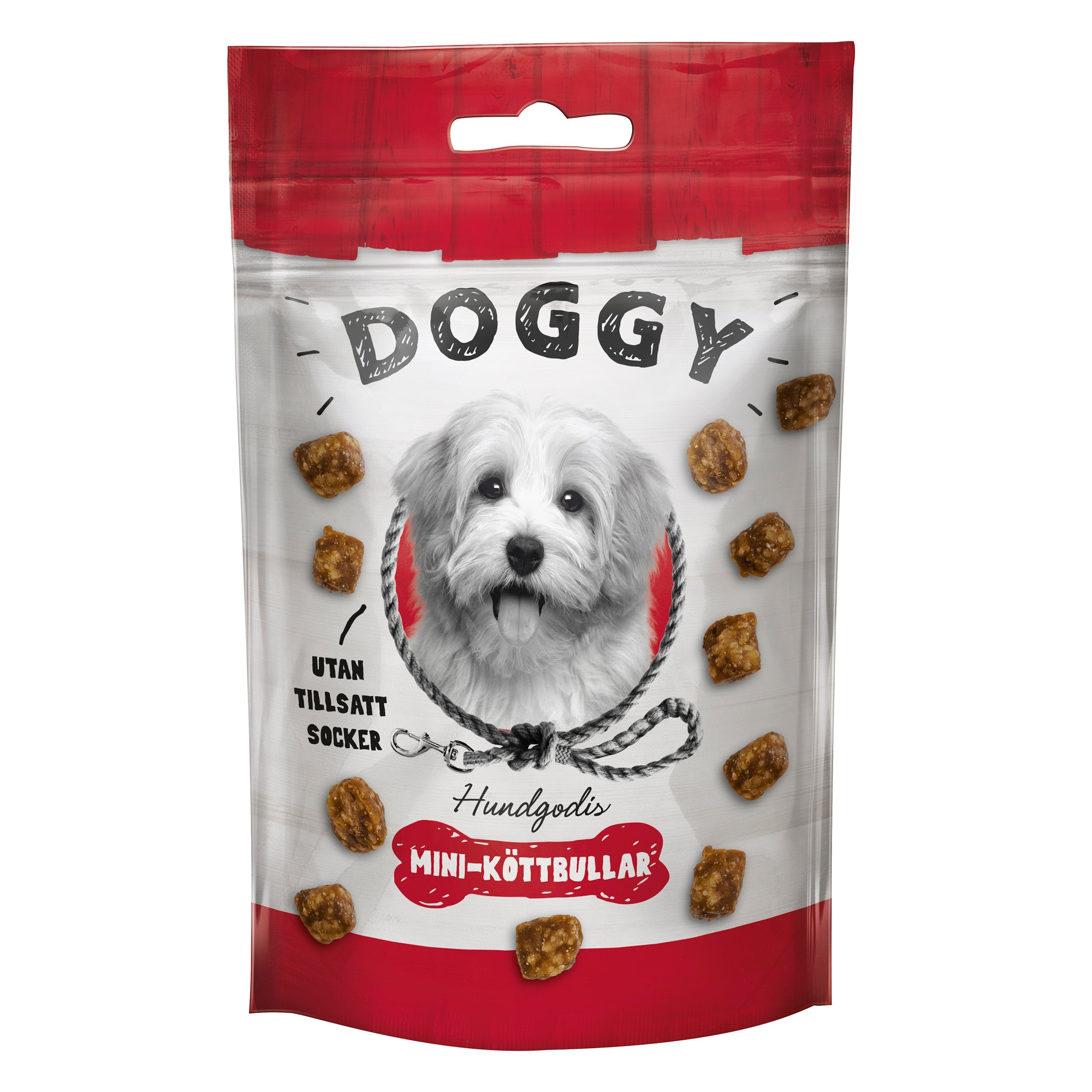 Doggy Hundgodis Mini-köttbullar 50g