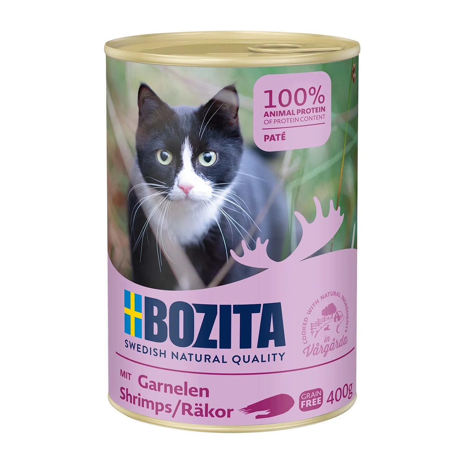 Bozita Paté Blötmat Med Räkor 400g