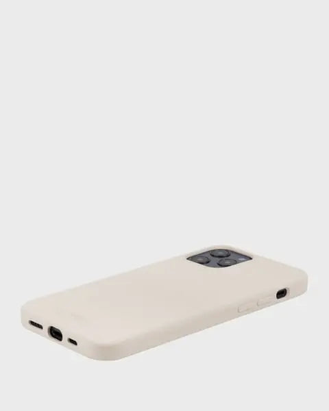 Holdit Telefonskal Silicone iPhone 12/12 Pro - Beige - Travels And Bags