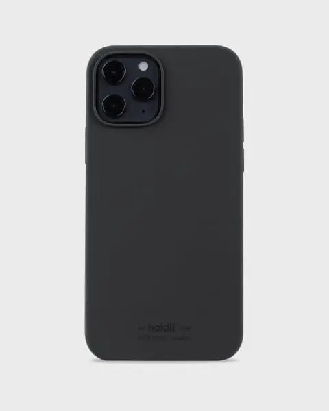 Holdit Telefonskal Silicone iPhone 12/12 Pro - Svart - Travels And Bags