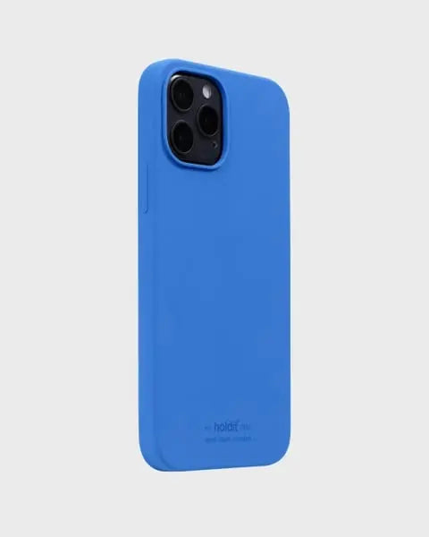 Holdit Telefonskal Silicone iPhone 12/12 Pro - Blå - Travels And Bags