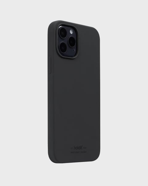 Holdit Telefonskal Silicone iPhone 12/12 Pro - Svart - Travels And Bags