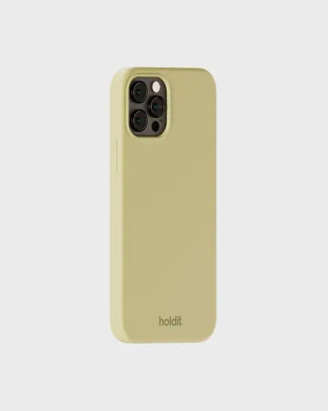 Holdit Telefonskal Silicone iPhone 12/12 Pro - Biscotti - Travels And Bags