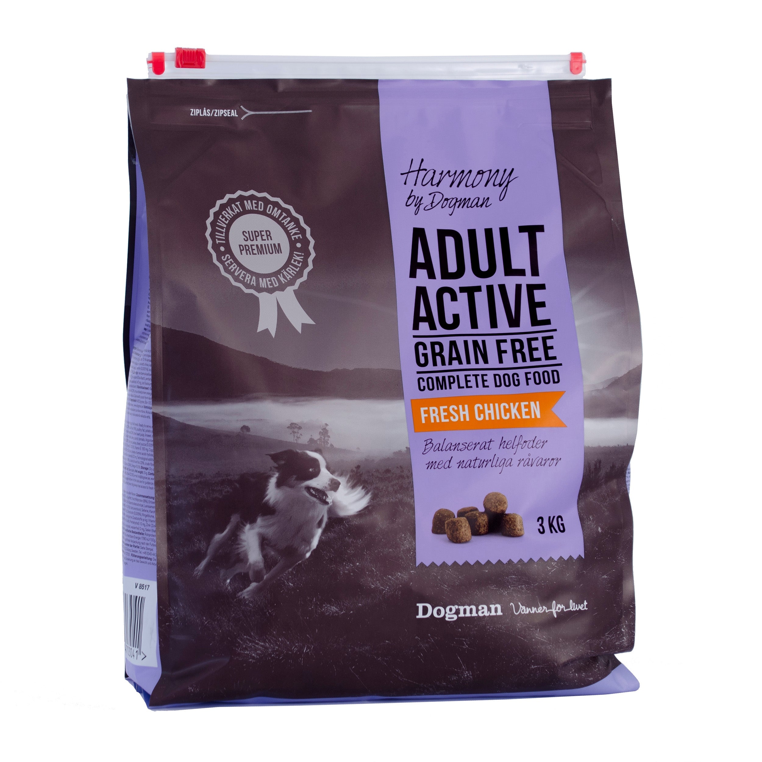 Harmony Adult Active Hundfoder 3kg
