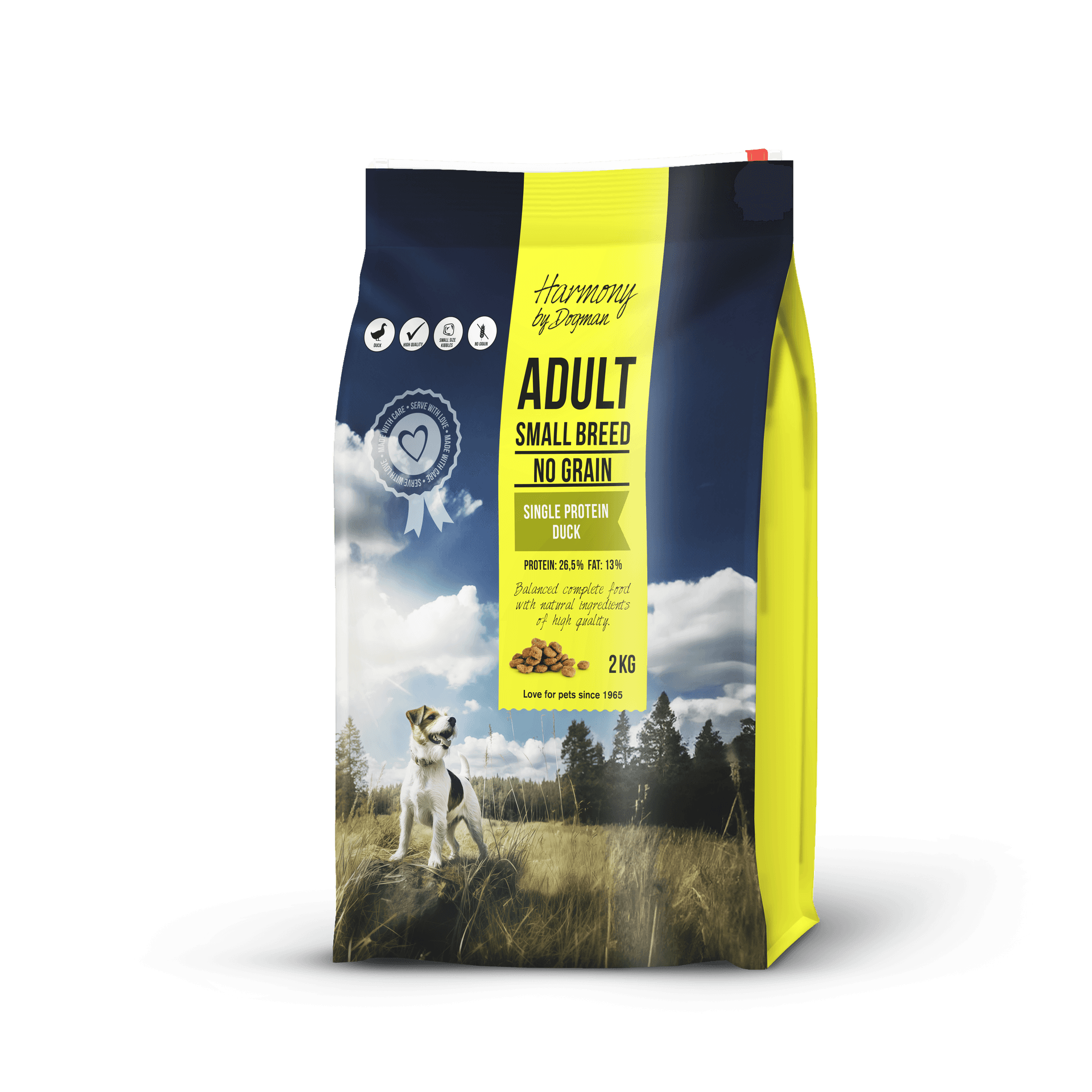 Harmony Adult Small Breed Hundfoder 2kg