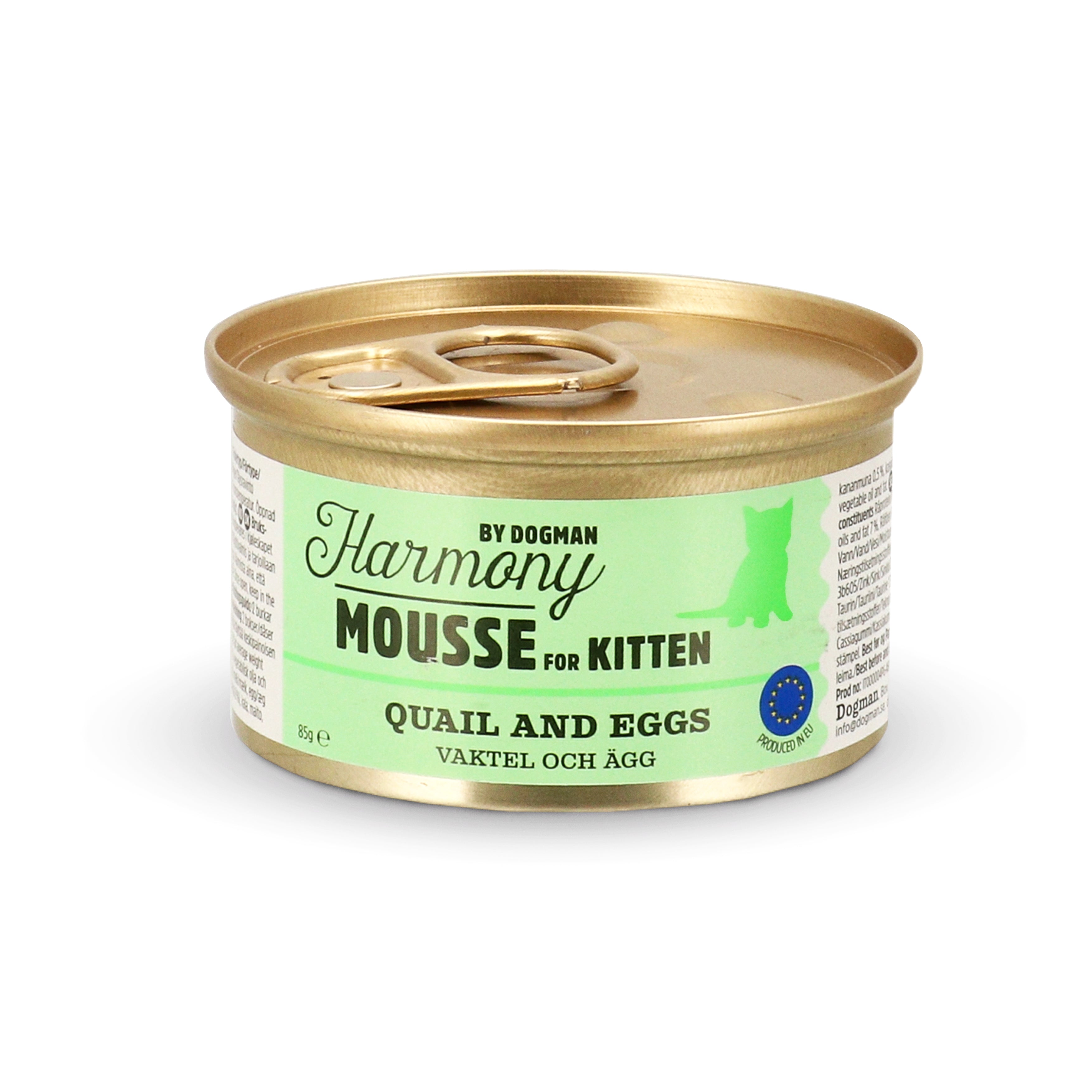 Harmony Cat Mousse Kitten Vaktel/Ägg 85g