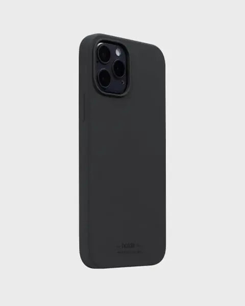 Holdit Telefonskal Silicone iPhone 12 Pro Max - Svart - Travels And Bags