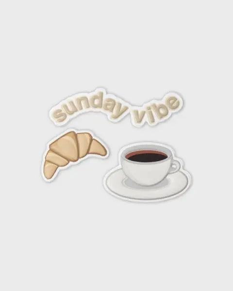 Holdit Sunday Vibe Sticker Pack - Travels And Bags