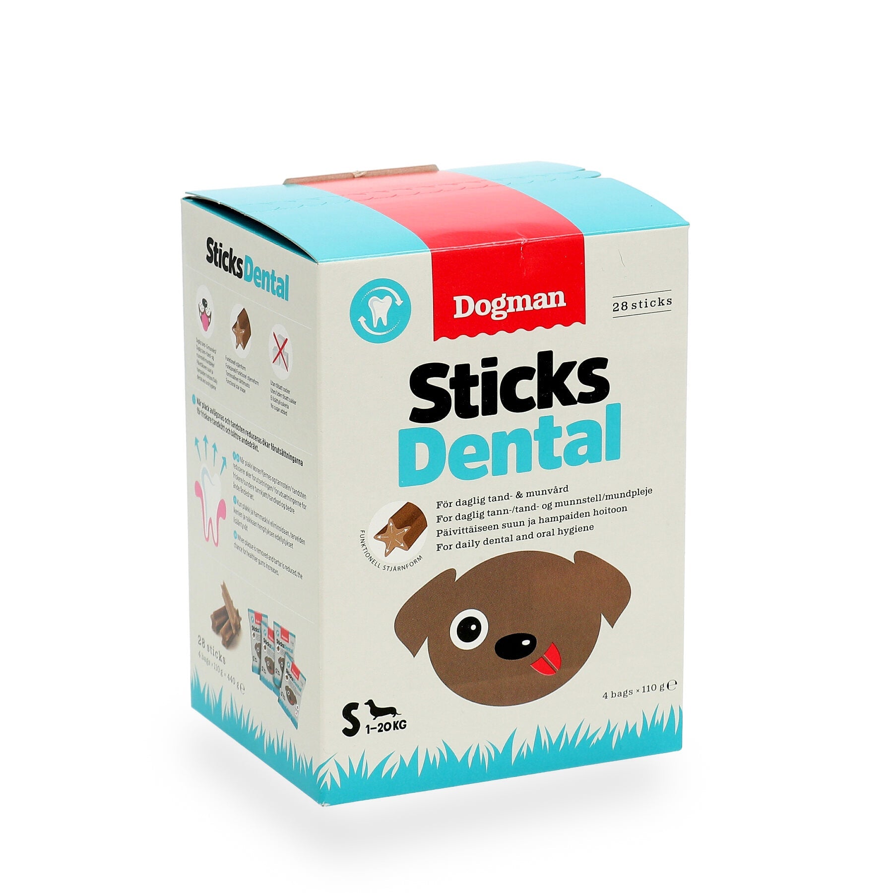 Dogman Sticks Dental Box S 110g
