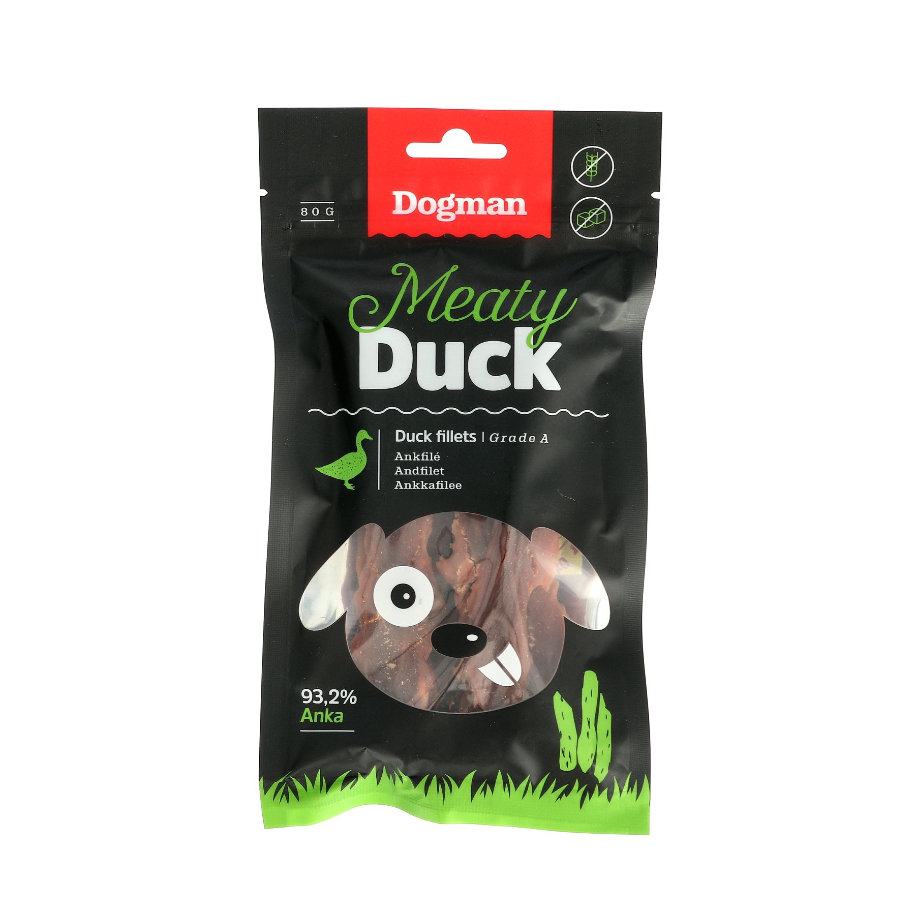 Dogman Meaty Duck Fillets Hundgodis 80g