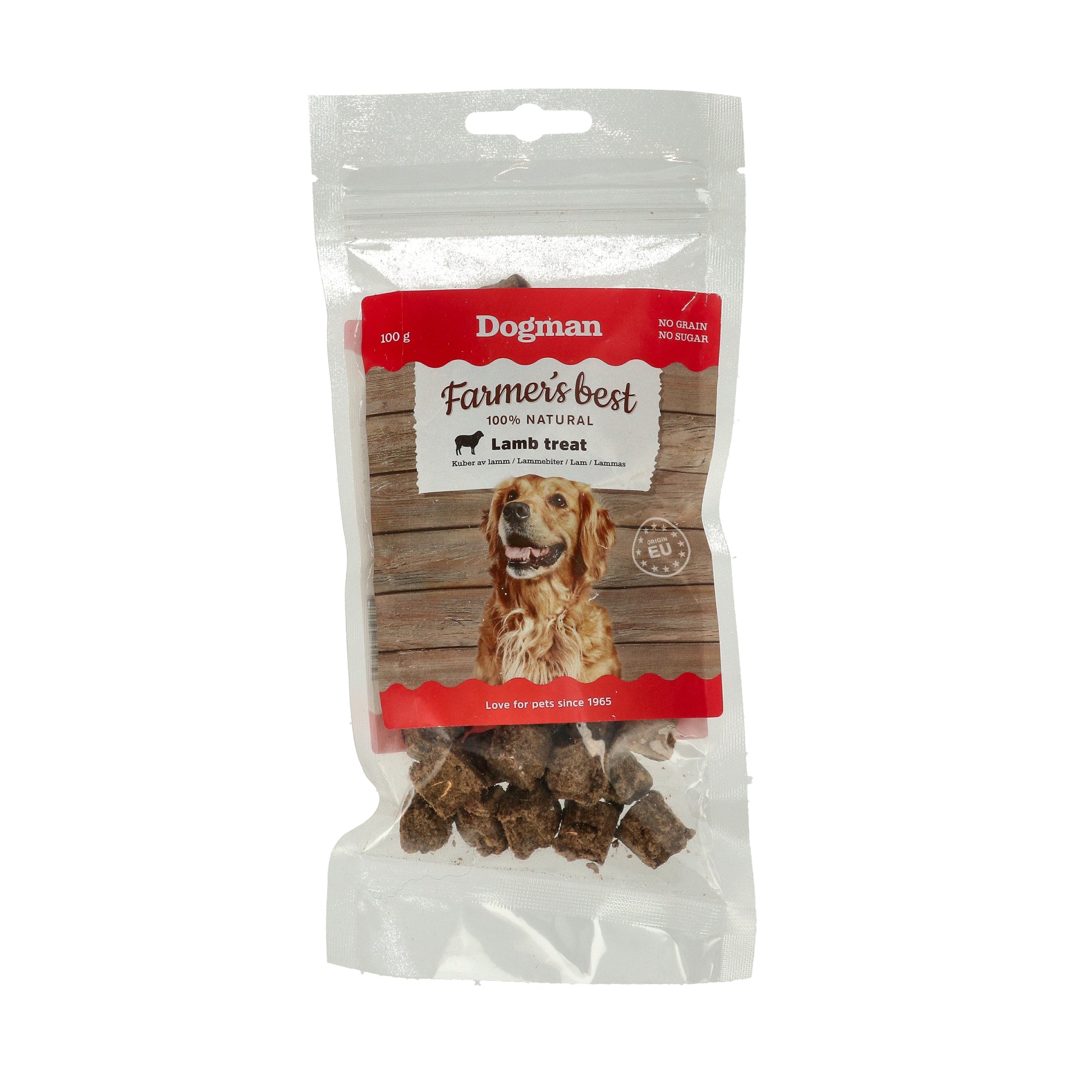 Dogman Lamb Treat 100g
