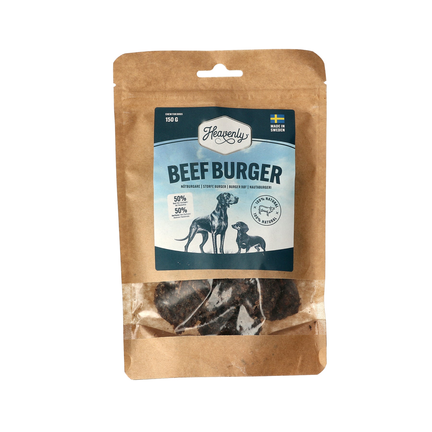 Heavenly Nötburgare 150g
