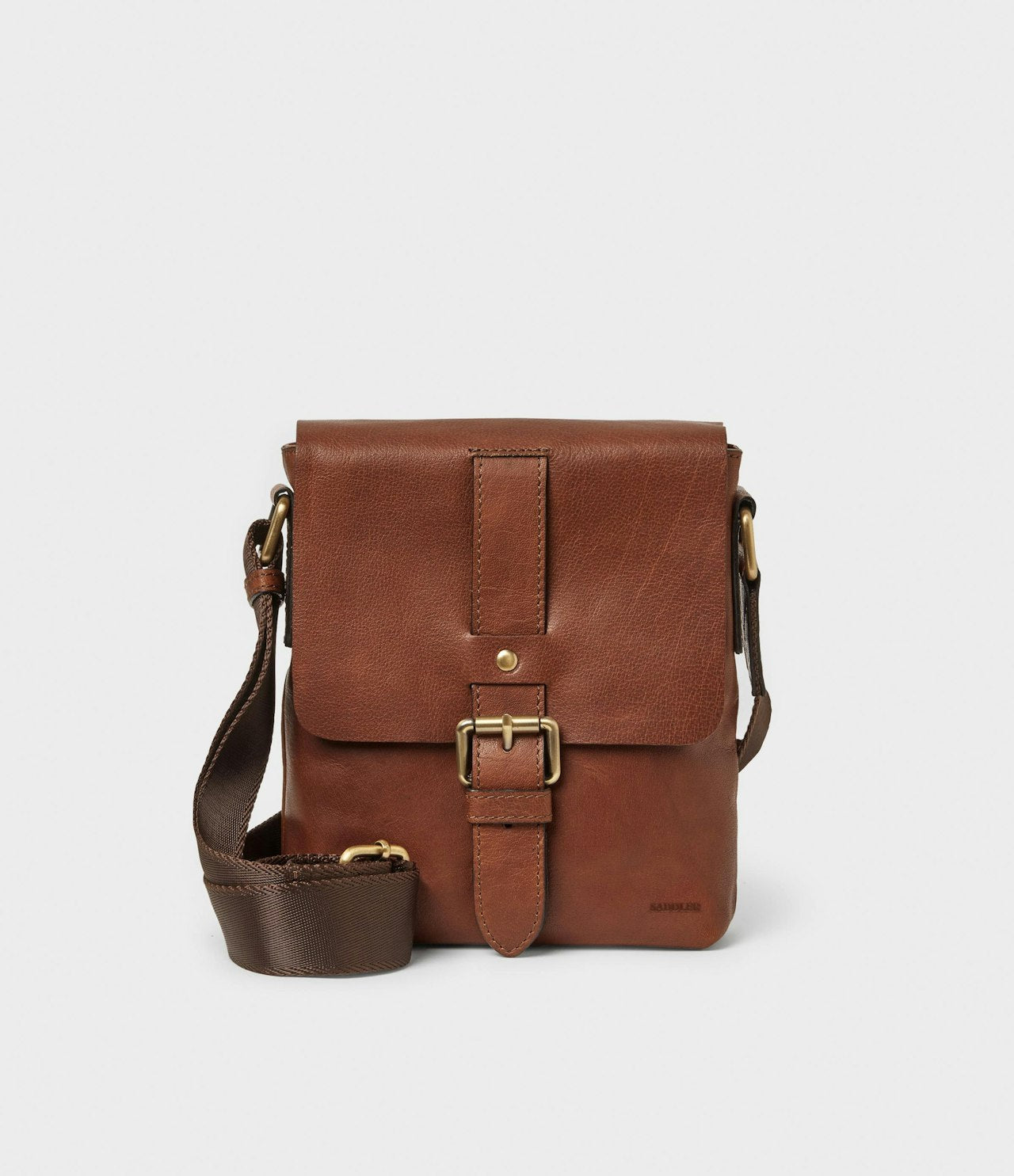 Saddler George Messengerväska - Brun - Travels And Bags
