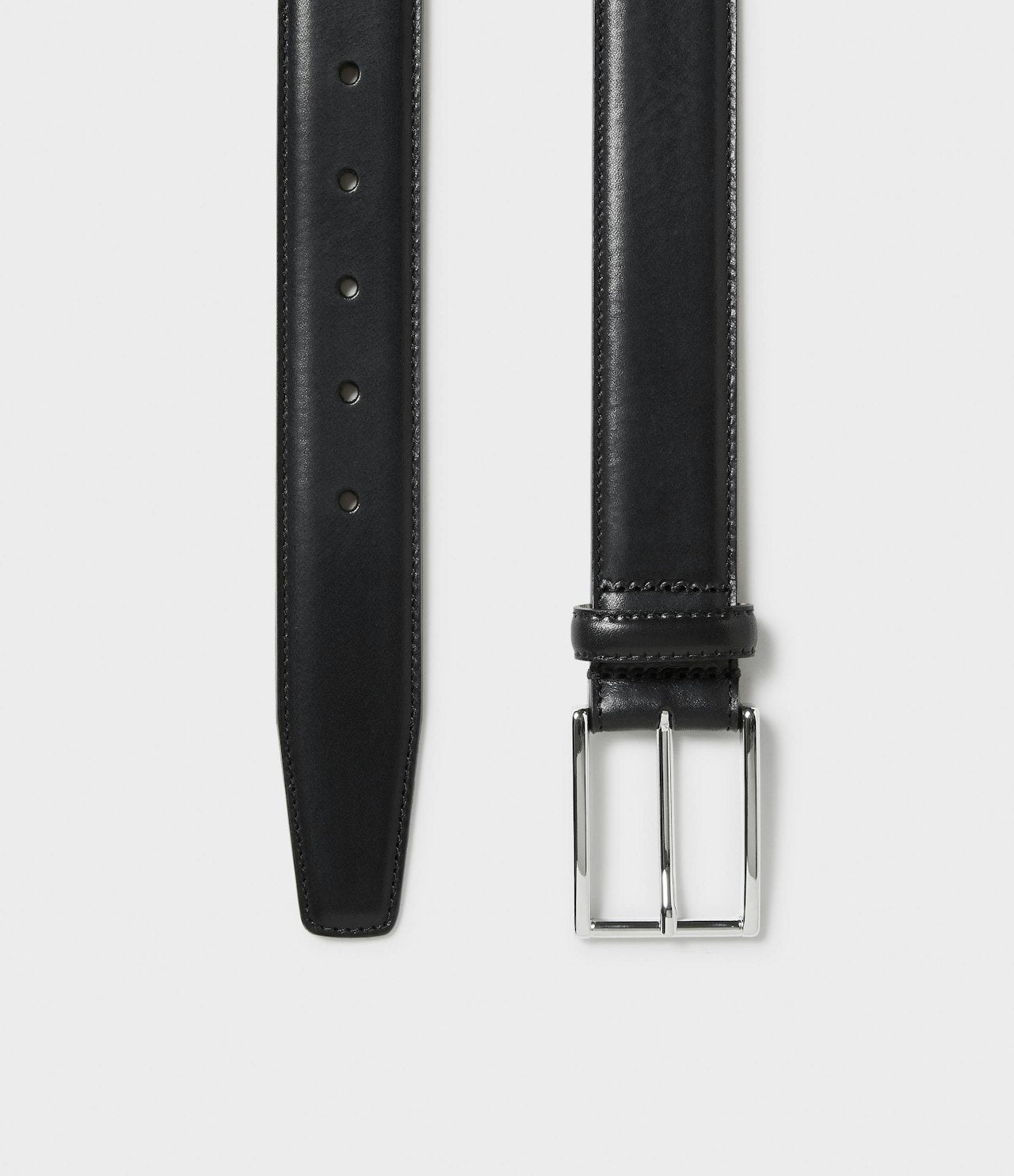 Saddler Arthur Läderbälte - Svart - Travels And Bags