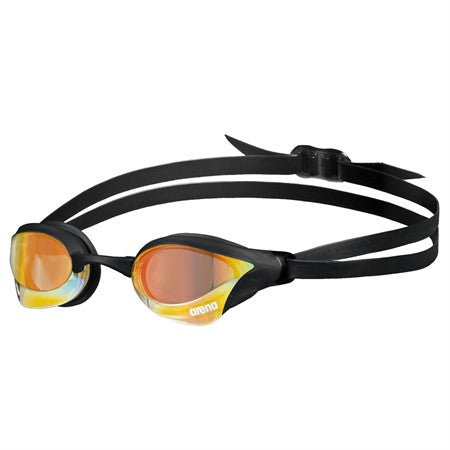 Arena Simglasögon Cobra Core Swipe Mirror Gul Koppar-Choco
