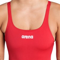Arena Dambaddräkt Swim Pro Solid Röd-Vit