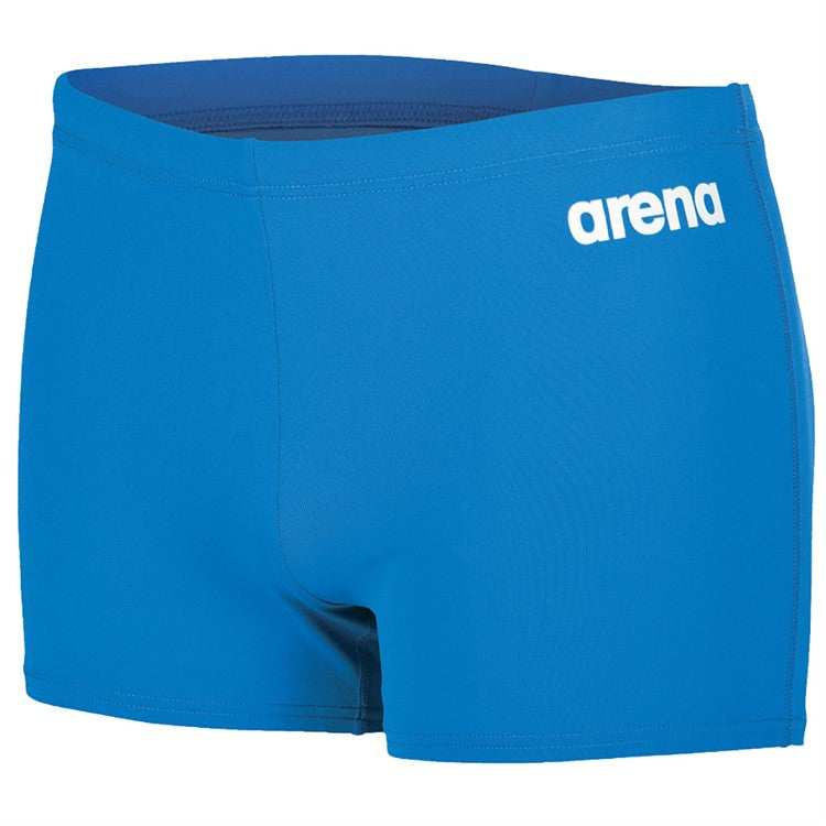 Arena Herrlag Badbyxor Kort Solid, Blå