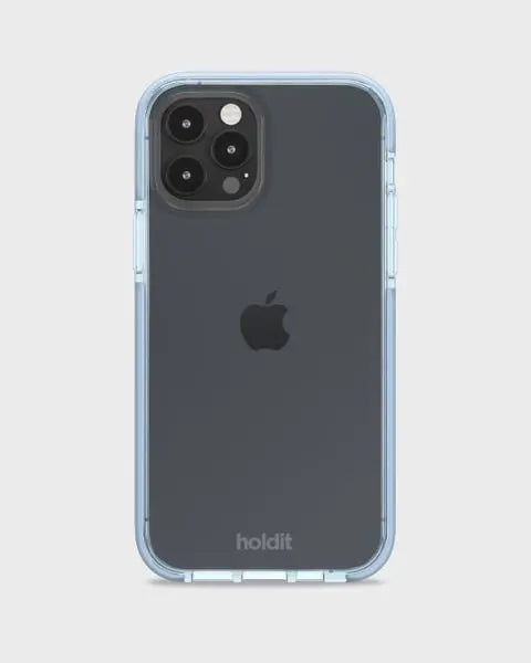 Holdit Telefonskal Seethru iPhone 12/12 Pro - Blå - Travels And Bags