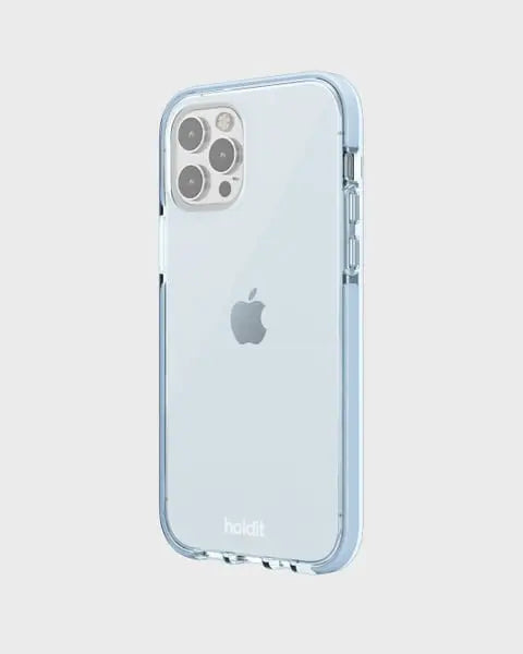 Holdit Telefonskal Seethru iPhone 12/12 Pro - Blå - Travels And Bags