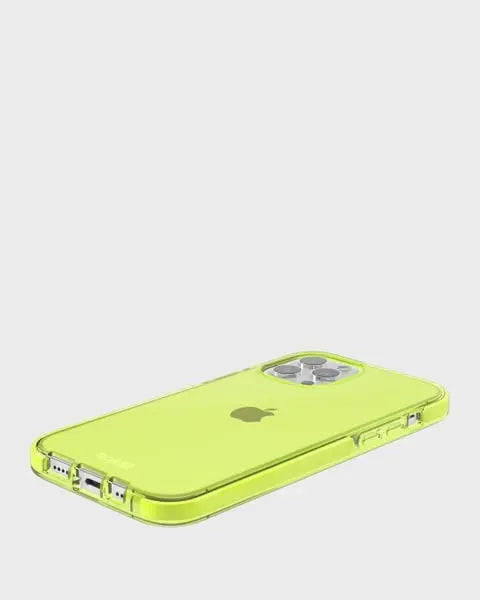 Holdit Seethru Telefonskal iPhone 12/12 Pro - Limegrön - Travels And Bags