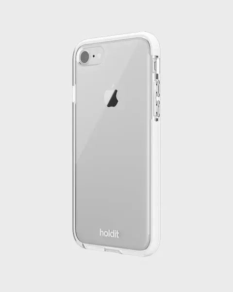 Holdit Telefonskal Seethru iPhone 7/8/SE - Vit - Travels And Bags