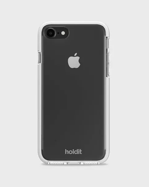 Holdit Telefonskal Seethru iPhone 7/8/SE - Vit - Travels And Bags