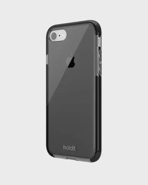 Holdit Telefonskal Seethru iPhone 7/8/SE - Svart - Travels And Bags