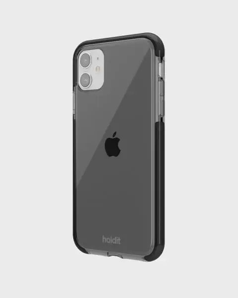 Holdit Telefonskal Seethru iPhone 11/XR - Svart - Travels And Bags