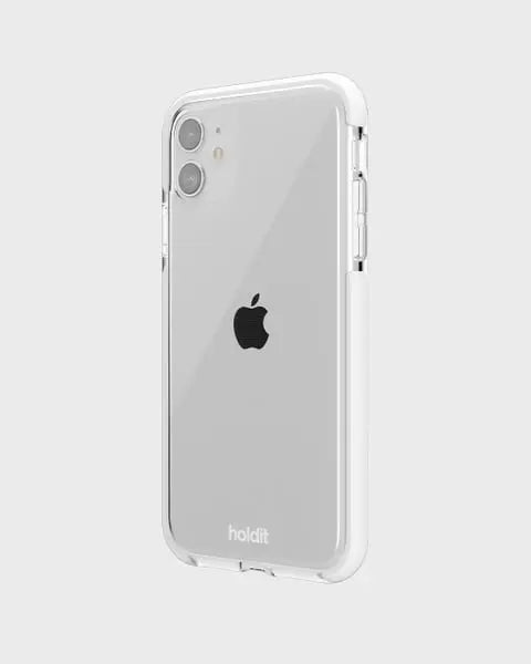 Holdit Telefonskal Seethru iPhone 11/XR - Vit - Travels And Bags