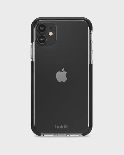 Holdit Telefonskal Seethru iPhone 11/XR - Svart - Travels And Bags