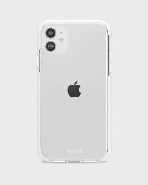 Holdit Telefonskal Seethru iPhone 11/XR - Vit - Travels And Bags