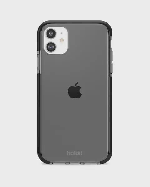 Holdit Telefonskal Seethru iPhone 11/XR - Svart - Travels And Bags