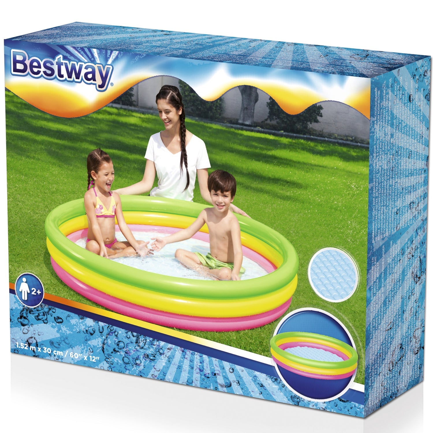 Bestway - Summer Set Pool Barn 1.52m x H30cm Barnpool Bestway