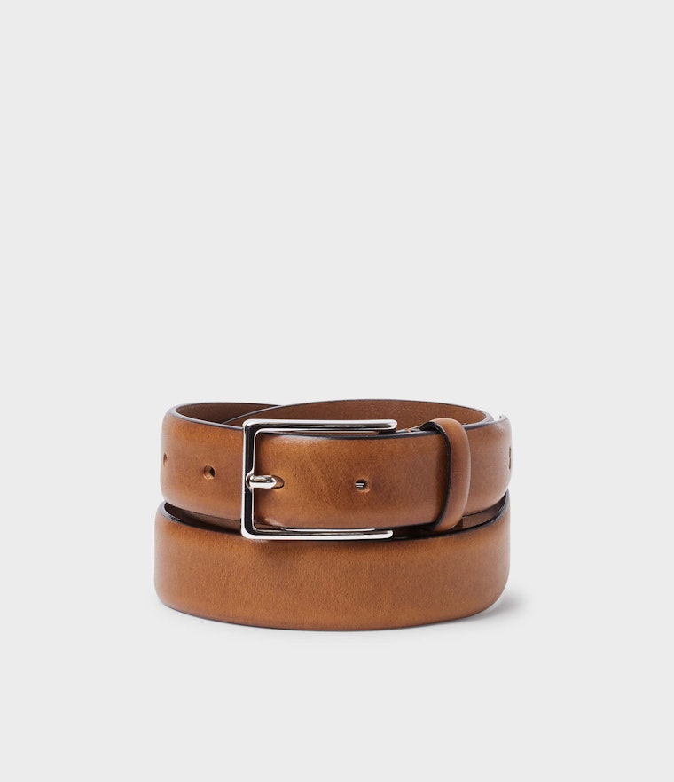 Saddler Flen Läderbälte - Brun - Travels And Bags