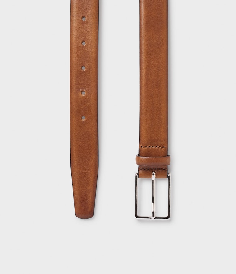 Saddler Flen Läderbälte - Brun - Travels And Bags