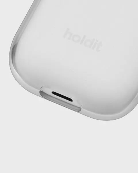 Holdit Airpodsfodral Seethru AirPods 1&2 - Vit - Travels And Bags