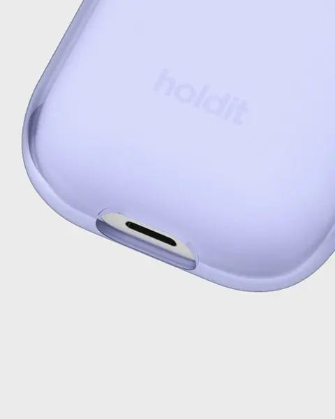 Holdit Airpodsfodral Seethru AirPods 1&2 - Lavendel - Travels And Bags