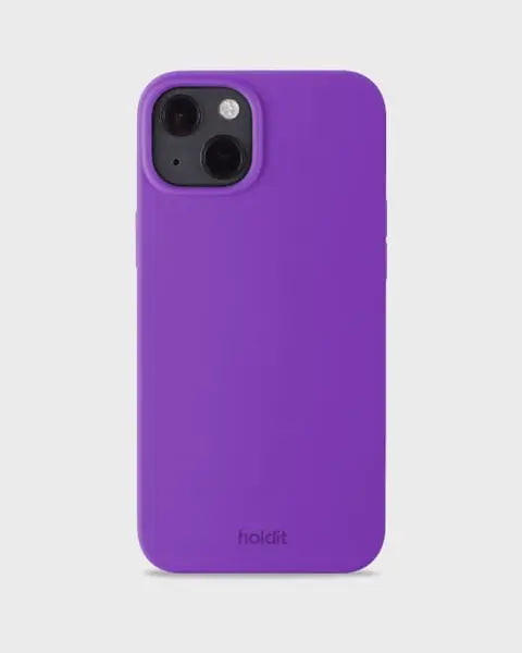 Holdit Telefonskal Silicone iPhone 13 - Lila - Travels And Bags