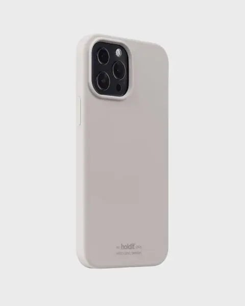 Holdit Telefonskal Silicone iPhone 13 Pro Max - Taupe - Travels And Bags