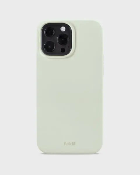 Holdit Telefonskal Silicone iPhone 13 Pro Max - Mossvit - Travels And Bags