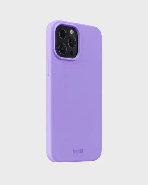 Holdit Telefonskal Silicone iPhone 13 Pro Max - Violett - Travels And Bags