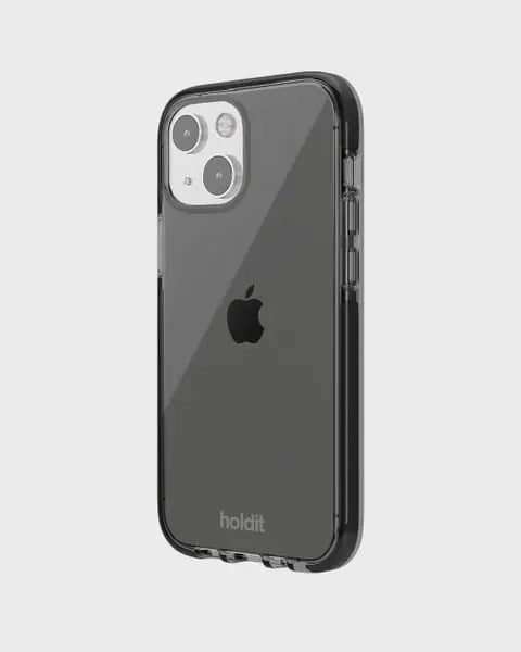 Holdit Telefonskal Seethru iPhone 13 Mini - Svart - Travels And Bags