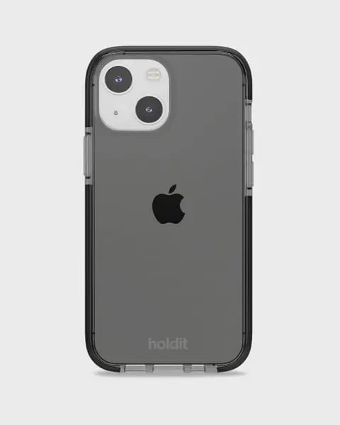 Holdit Telefonskal Seethru iPhone 13 Mini - Svart - Travels And Bags