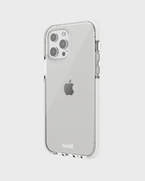 Holdit Telefonskal Seethru iPhone 13 Pro - Vit - Travels And Bags