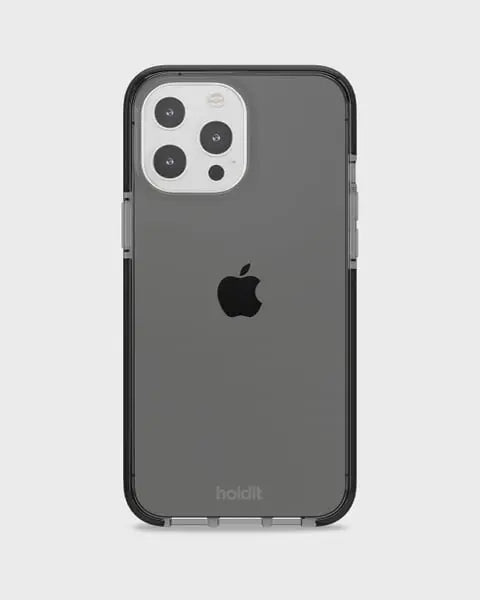 Holdit Telefonskal Seethru iPhone 13 Pro Max - Svart - Travels And Bags