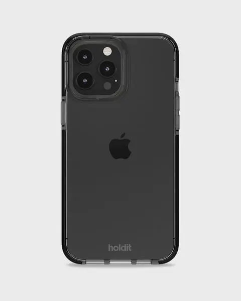 Holdit Telefonskal Seethru iPhone 13 Pro Max - Svart - Travels And Bags