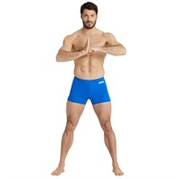 Arena M Solid korta badbyxor Royal-White