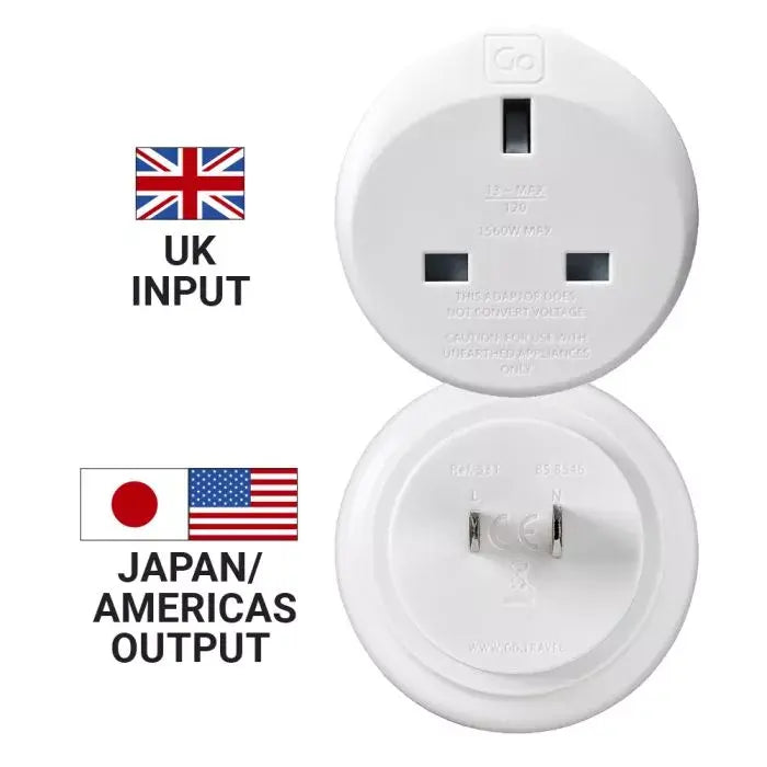 Go Travel UK-Japan Adapter - Travels And Bags