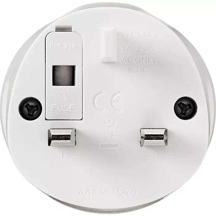 Go Travel Shaveradapter UK - Travels And Bags