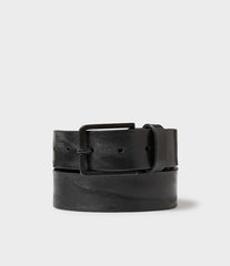 Saddler Montevideo Läderbälte - Svart
